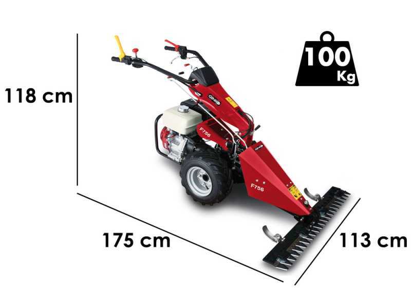 Ginko MGM FC 756 Multi-tool Scythe Mower - Honda GX270