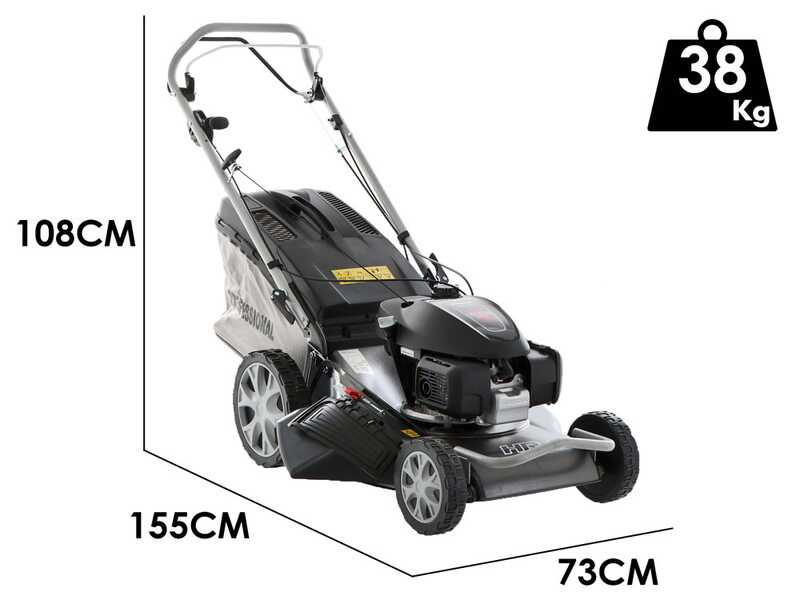 Marina Systems HR 54 SH VV Self-Propelled Lawn Mower - 4-in-1 - Honda GCVx 170 Engine