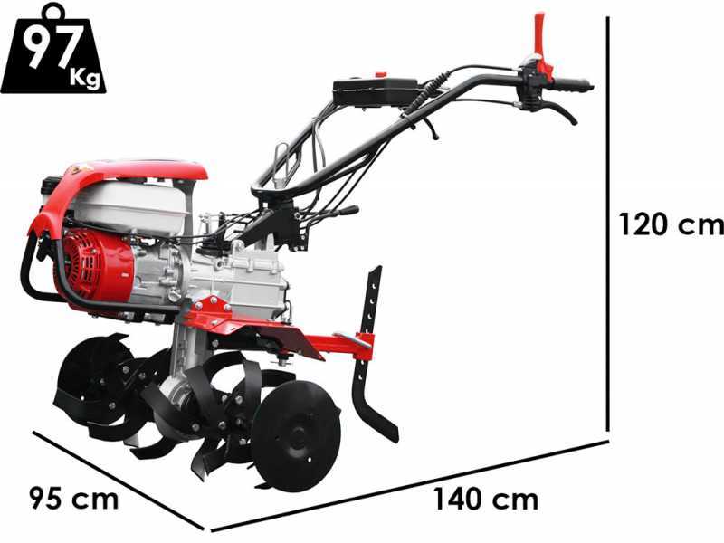 Barbieri B/100NT - 6.5 HP Petrol Garden Tiller - Honda GX200 Engine