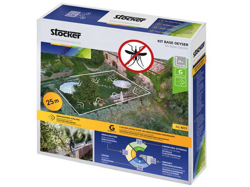 Geyser Basic Kit - 25 m Hose - 10 Nozzles