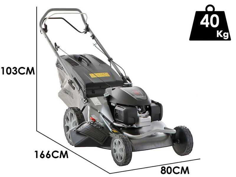 Marina Systems HR 57 SH Self-Propelled Lawn Mower - 4IN1- Honda GCVx 200 Engine