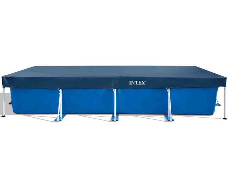 Intex 28039 Rectangular Frame Pool Covering Sheet