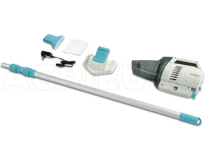 Intex 28628 Pool Rechargeable Vacuum Cleaner ZR 200