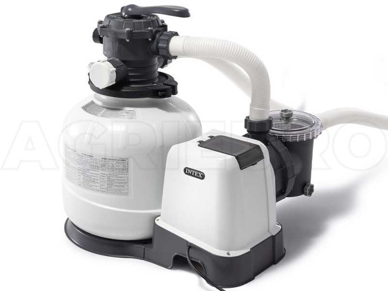 Sand filter pump Intex 26648 - Water flow rate 10,500 l/h