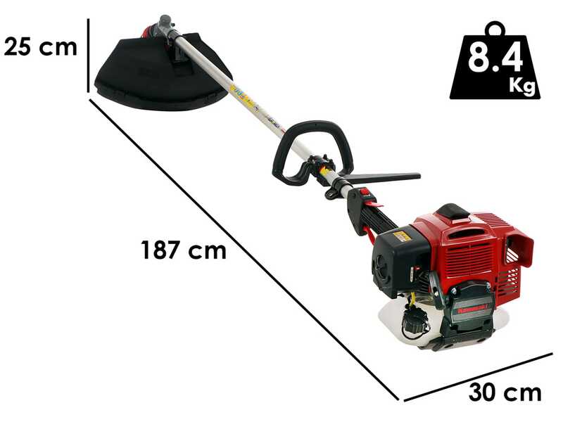EuroMech TJ 53 EC - Petrol Brush Cutter - Kawasaki Engine