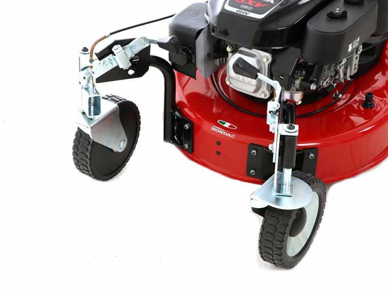 Honda lawn mower online swivel front wheels