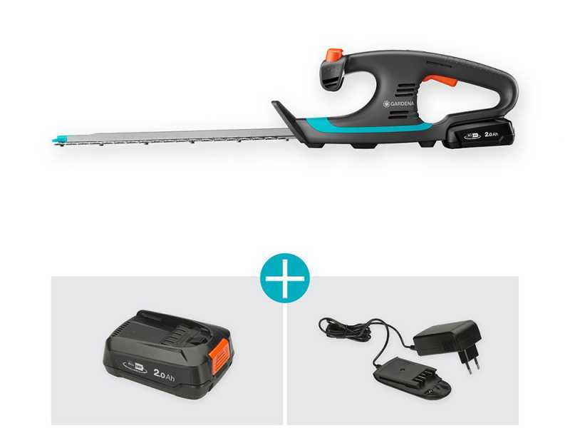 Gardena EasyCut 40/18V P4A - Battery-Powered Hedge Trimmer  18V/2Ah - 40 cm Blade