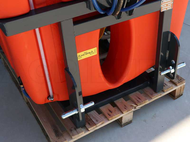 Dal Degan VOLKAN EXTRA 600L - Tractor-Mounted Mist Blower for Spraying - APS 71 Pump