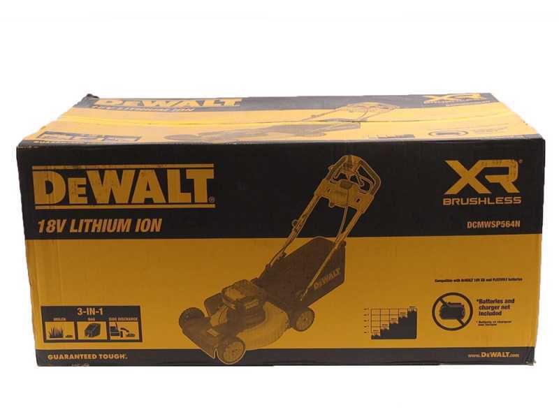 DeWalt DCMW564P2-QW Battery-powered Lawn Mower - 2 18V/5Ah Batteries