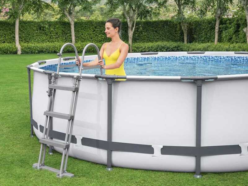 Bestway Steel Pro Max 56418 - &Oslash;366x100 cm  - Round Pool + Filter Pump and Ladder