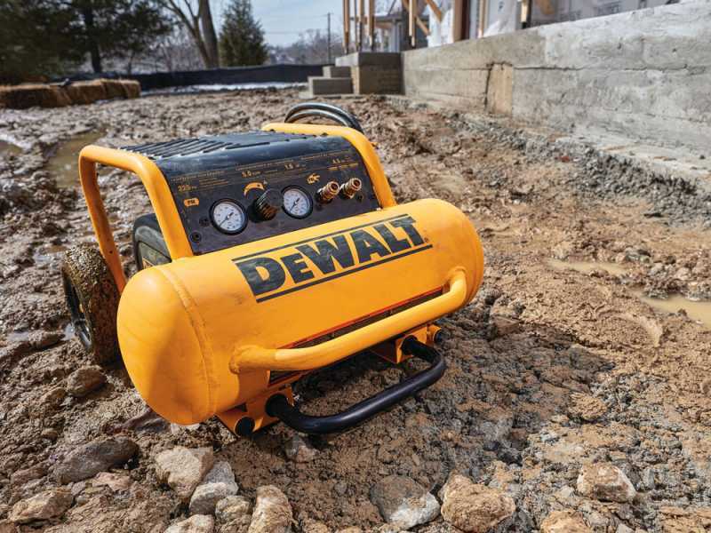 Dewalt upright air shop compressor