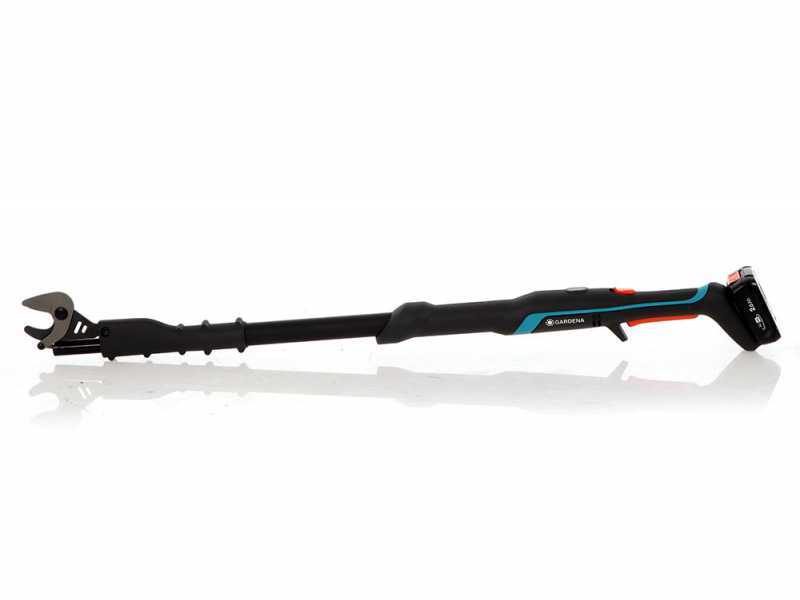 GARDENA EasyCut 110/18V P4A solo Electric Pruning Shears on Extension Pole - 28mm Cutting diameter - BATTERY AND BATTERY CHARGER NOT INCLUDED