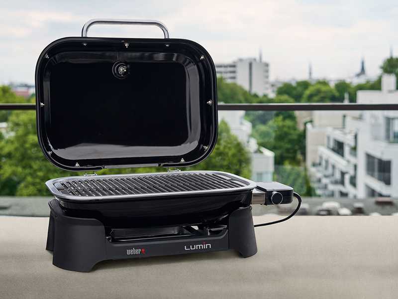 Weber Lumin Black Electric Barbecue best deal on AgriEuro