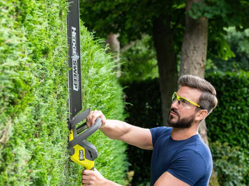 Ryobi hedge sweep trimmer online