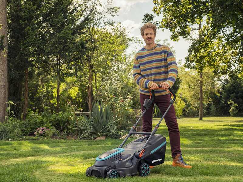 Gardena PowerMax 37/36V P4A Battery-Powered Electric Lawn Mower - 36V/ 4ah - 37 cm
