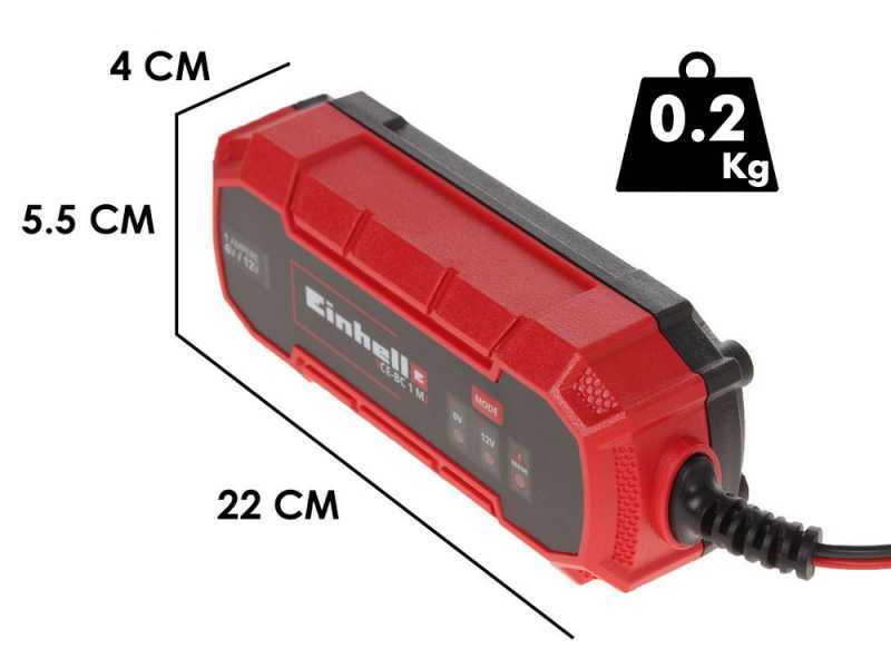 Einhell CE BC 1 M 6 12V Battery charger and battery maintainer max 32 Ah