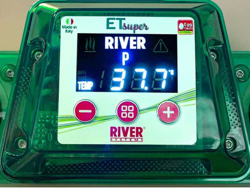 River Systems ET 12 SUPER - Automatic egg incubator - 12 eggs