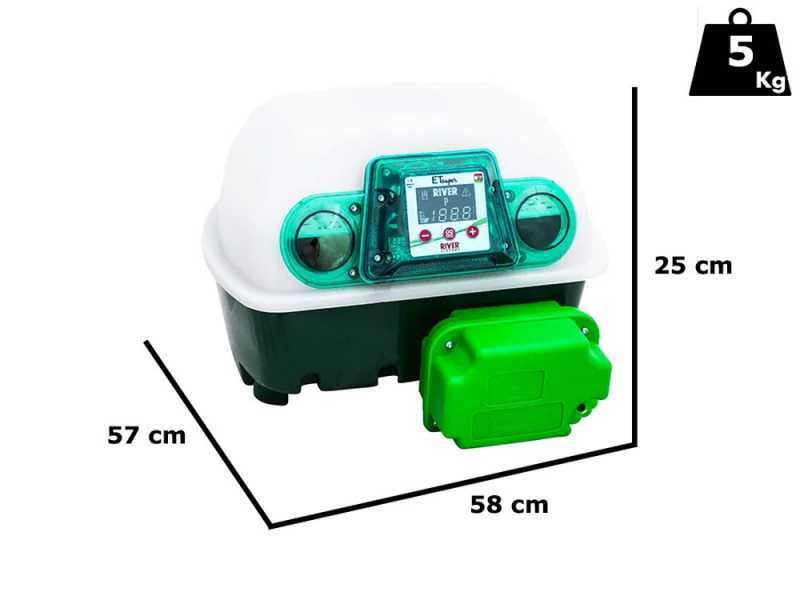 River Systems ET 12 SUPER - Automatic egg incubator - 12 eggs