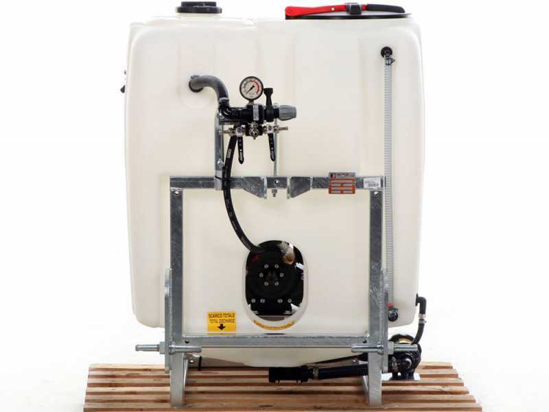 Seven Italy 300L - Boom unit for compact tractor-mounted sprayer - APS71 pump