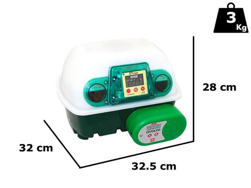 River Systems ET 12 TOP - Automatic egg incubator - 12 eggs