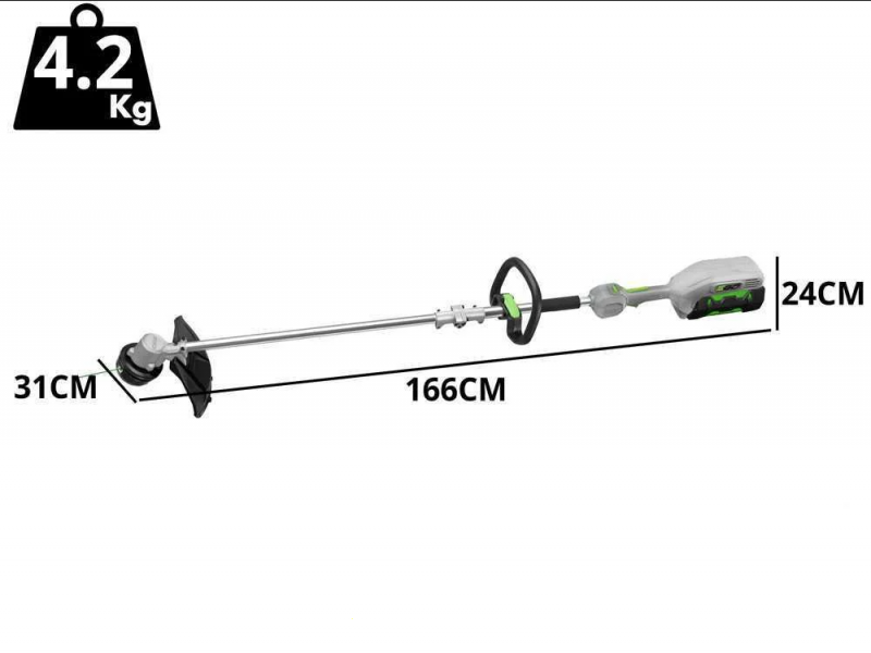 PROMO EGO ST1610E-T POWERLOAD - Battery-powered Brush Cutter - 56V - 4Ah