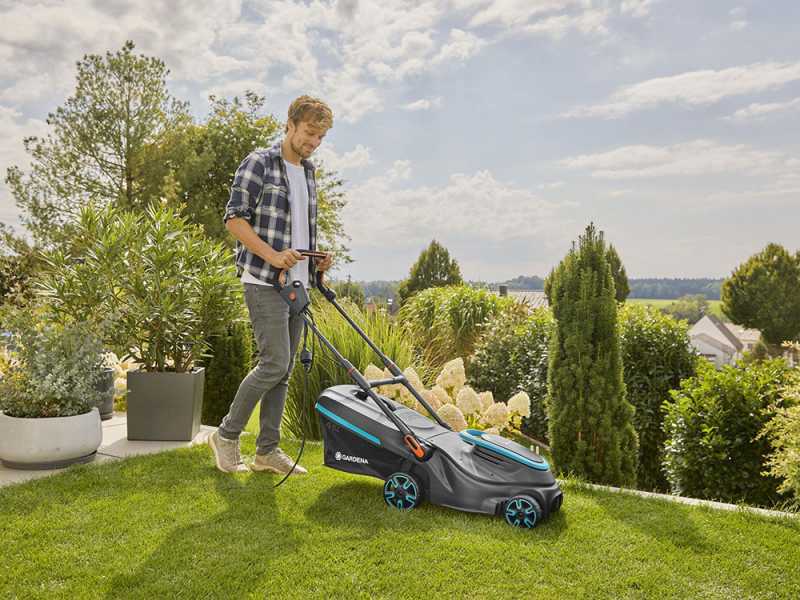 Gardena electric lawn mower clearance