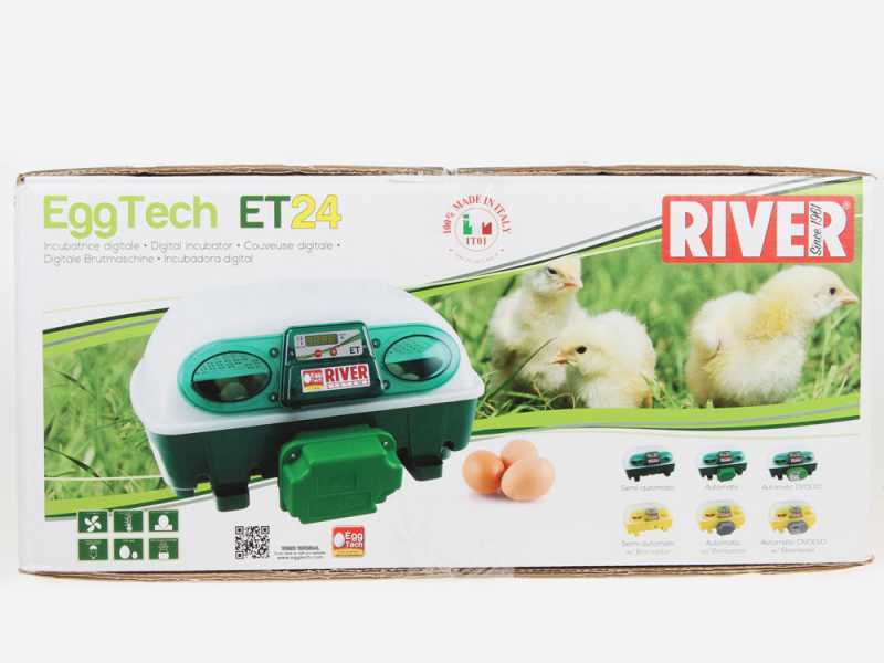 River Systems ET 24 - Manual egg incubator