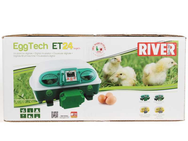 River Systems ET 24 SUPER BIOMASTER - Automatic Egg Incubator