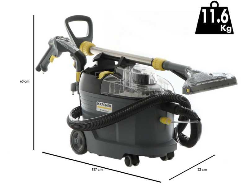 Karcher Pro Puzzi 8/1 ADV - Extraction spray - Carpet cleaner - Power 1200W