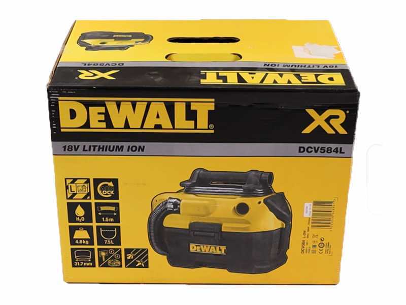 DeWalt DCV584L-QW - Portable hybrid Wet and Dry vacuum cleaner