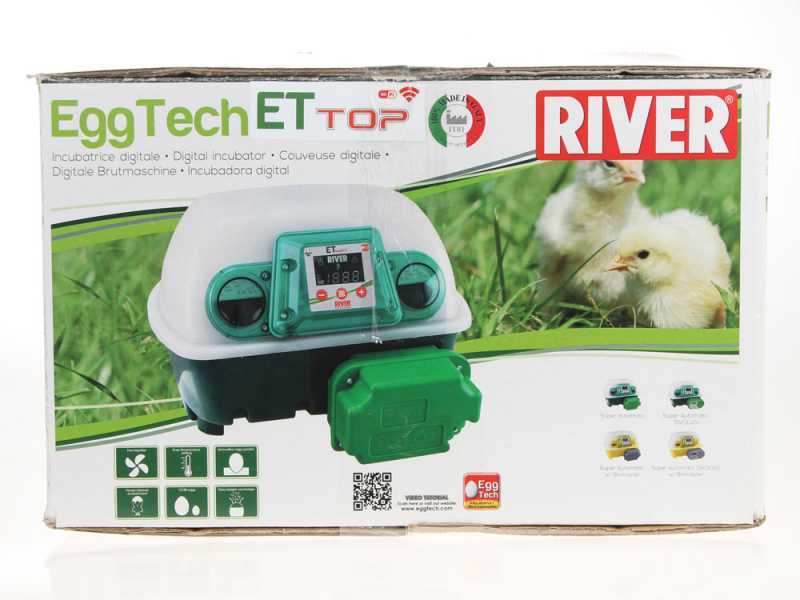 River Systems ET 24 TOP - Automatic egg incubator - 24 eggs