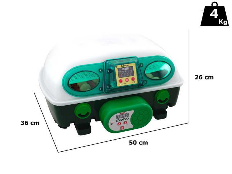 River Systems ET 24 TOP - Automatic egg incubator - 24 eggs