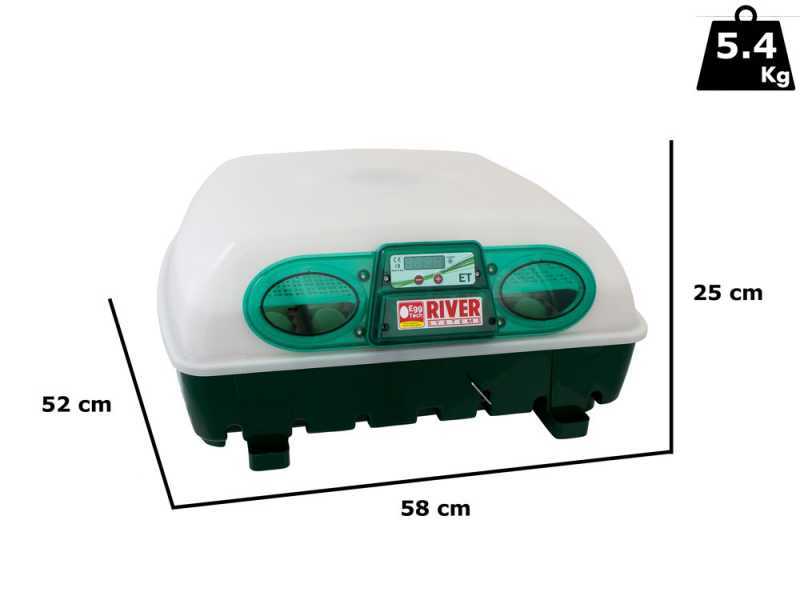 River Systems ET 49 - Manual egg incubator