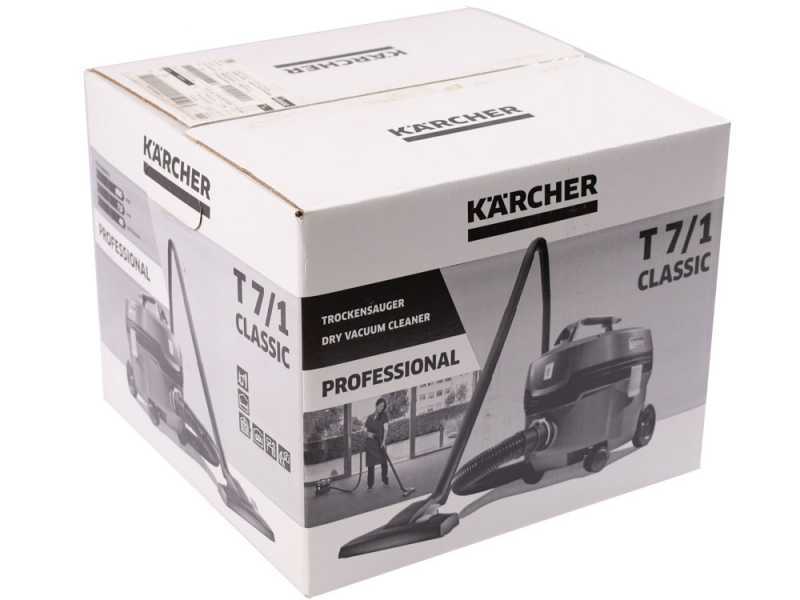 Karcher Pro T 7/1 Classic - ULTRA silent professional vacuum cleaner - 850W