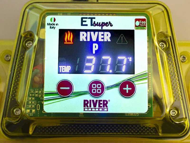 River Systems ET 49 SUPER BIOMASTER - Automatic egg incubator - 49 eggs