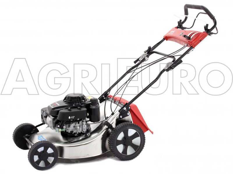 Marina Systems MX57SH3V stainless steel deck professional lawn mower with Honda GXV160 engine