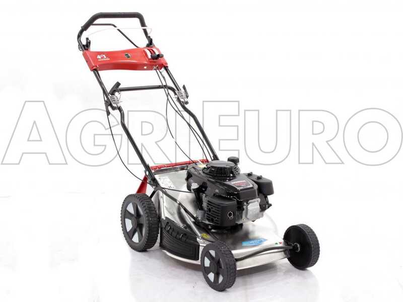 Marina Systems MX57SH3V stainless steel deck professional lawn mower with Honda GXV160 engine