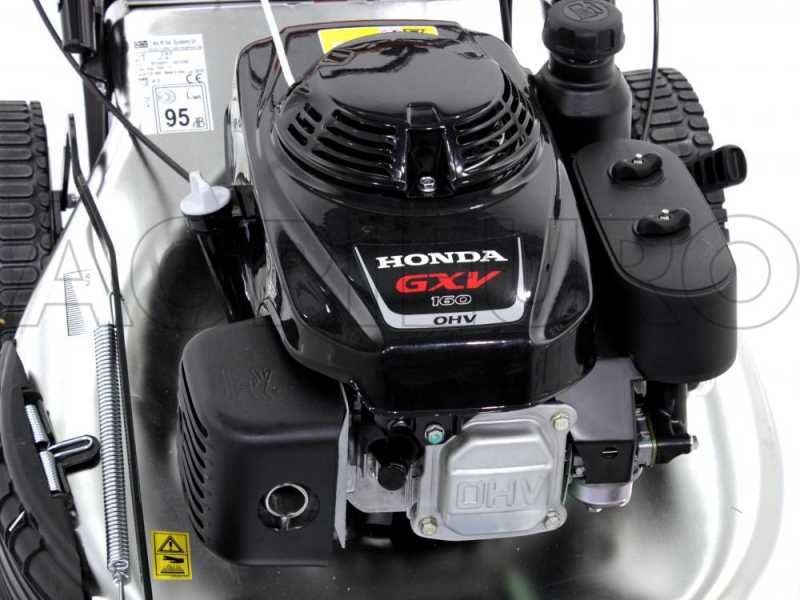 Marina Systems MX57SH3V stainless steel deck professional lawn mower with Honda GXV160 engine