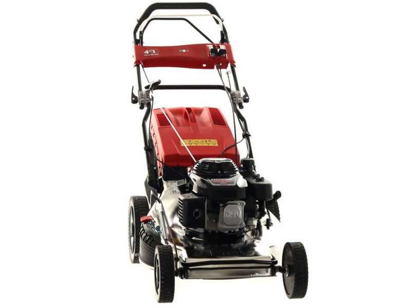 Marina Systems MX57SH3V stainless steel deck professional lawn mower with Honda GXV160 engine