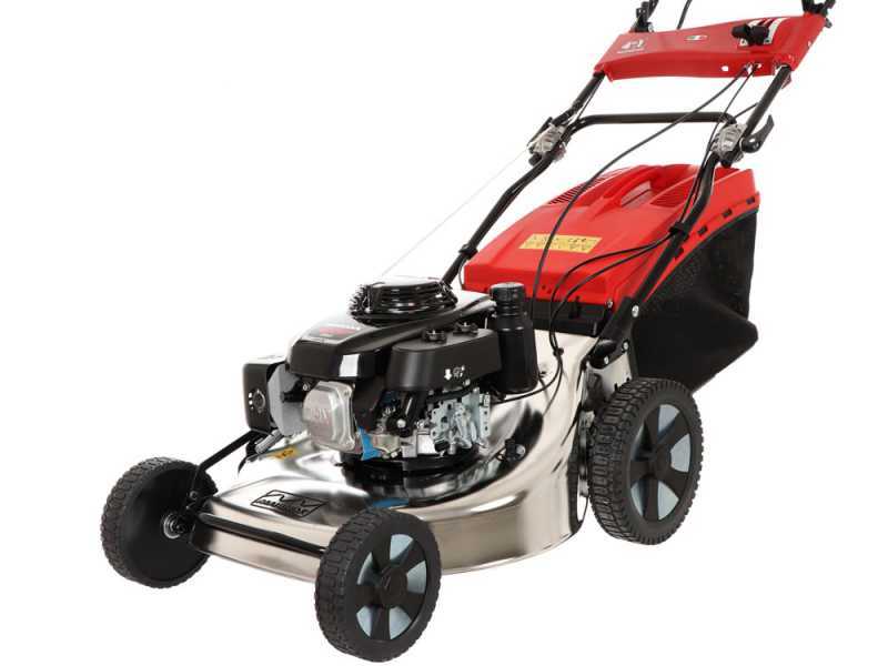 High wheel deals push mower