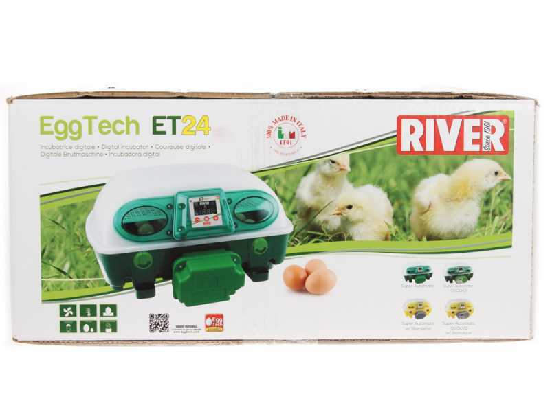 River Systems ET 24 BIOMASTER - Automatic Egg Incubator