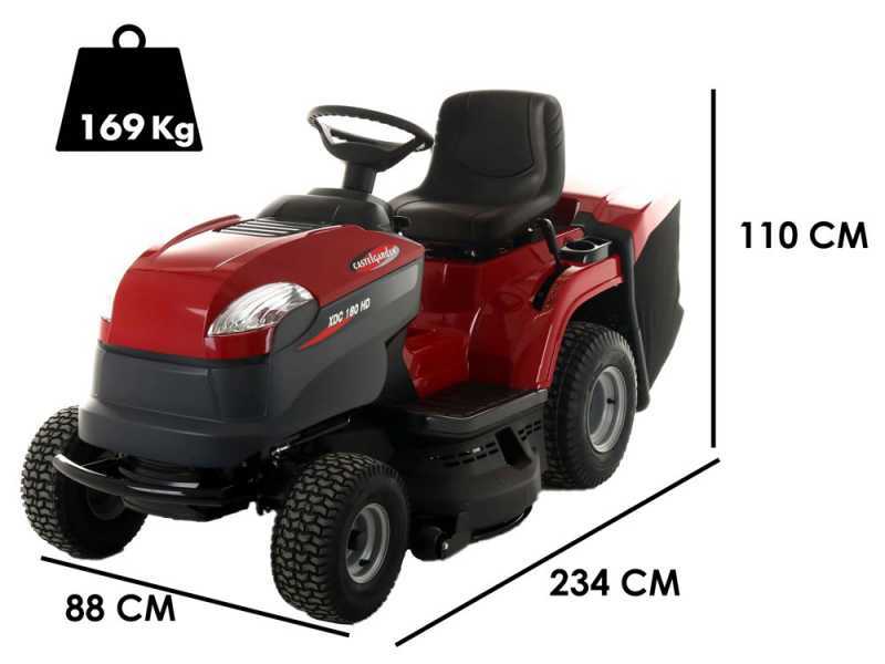 CastelGarden XDC 180 HD  Riding-on Mower - Hydrostatic Transmission - Grass Collector