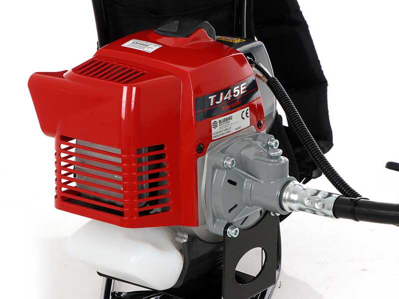 EuroMech TJ 45 EC - Backpack Brush Cutter - Kawasaki Engine