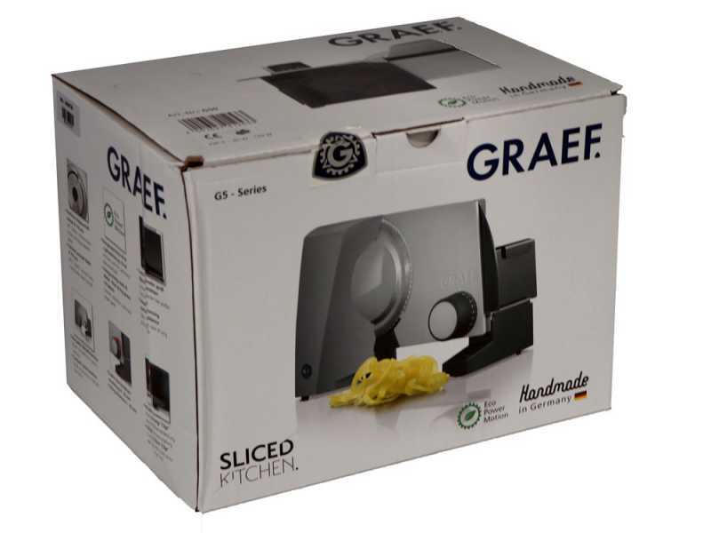 GRAEF G50EU - Meat Slicer with 170 mm blade