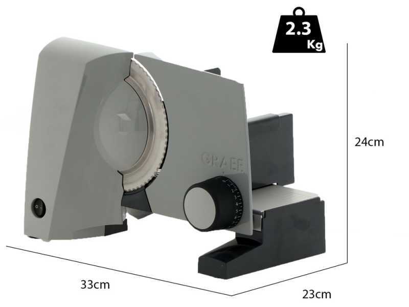 GRAEF G50EU - Meat Slicer with 170 mm blade