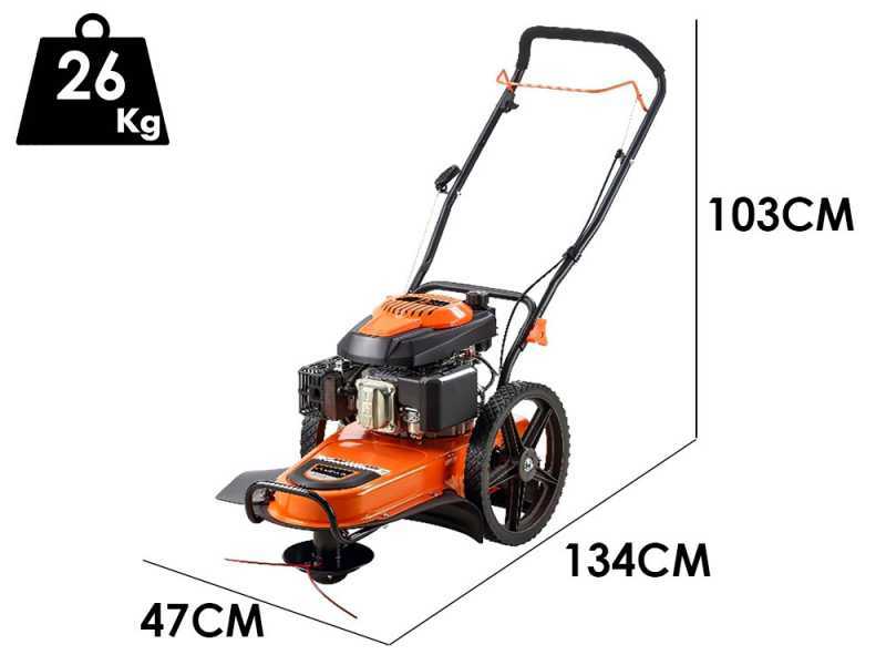 Redback S22-T6 - 4-stroke gasoline wheeled brush cutter
