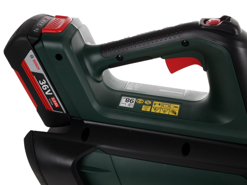 Bosch Advanced Leaf Blower 36V-750 - Battery-Powered Electric Leaf Blower - 36V 2Ah