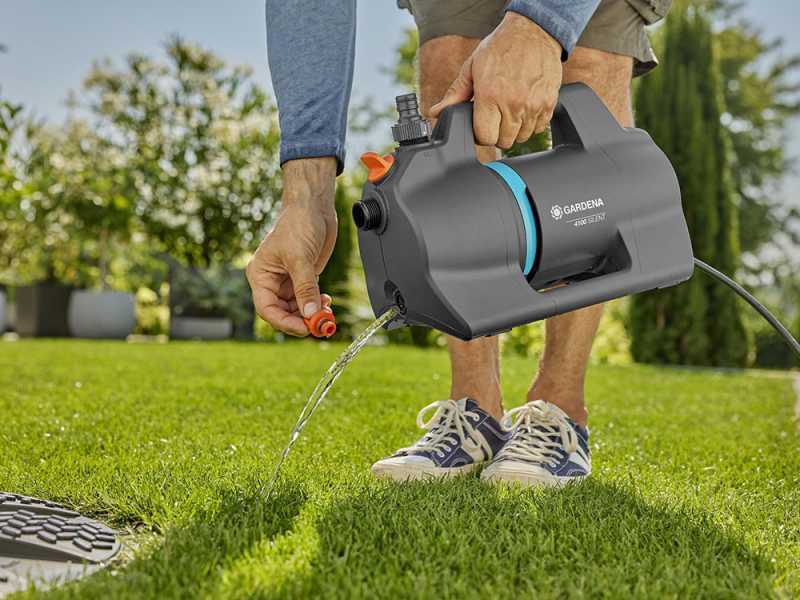 Gardena 4100 Silent - Electric garden watering pump - 550 W motor