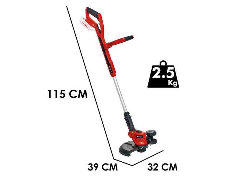 Einhell GE-CT 18/30 Li - Battery-powered Edge Trimmer - 18V 4Ah