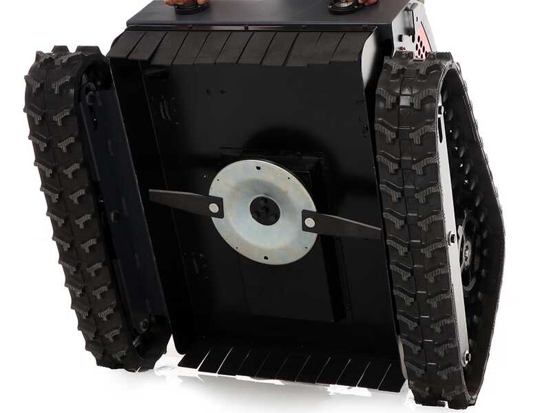 Blue Bird FM 23-53 - Tracked Hybrid Robot Flail Mower (Petrol + Battery) - Remote-Controlled